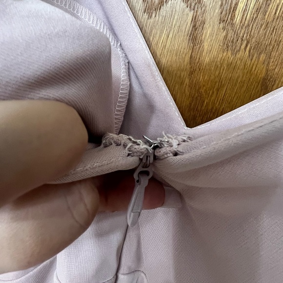 Bridesmaids dress vintage rose pink - Picture 4 of 5